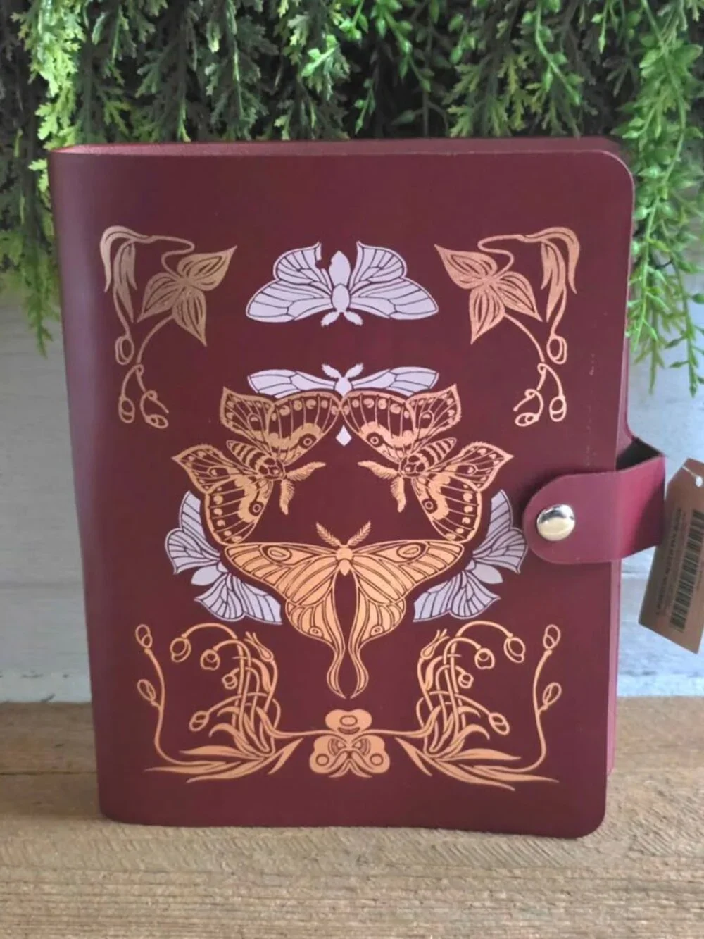 New Fairyloot The Crimson Moth by Kristen Ciccarelli Pin Book Organizer Binder